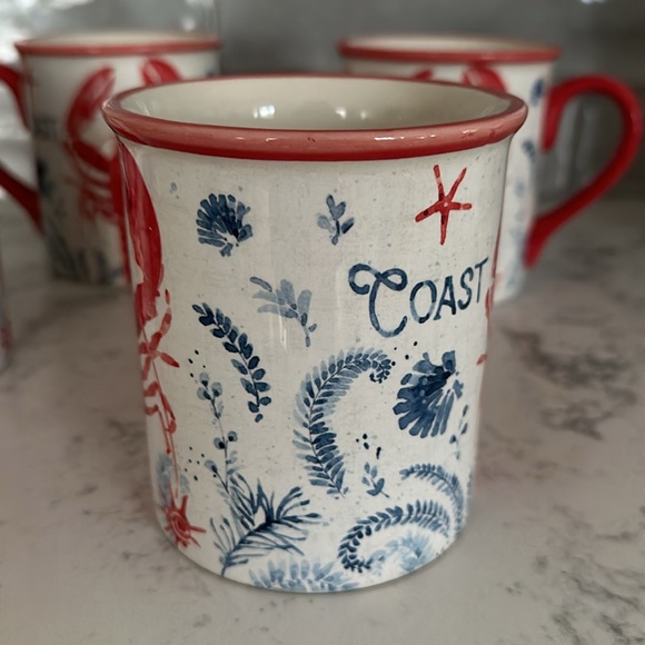 🎉HP🎉 Lobster4 Piece Mug Set - Picture 3 of 6